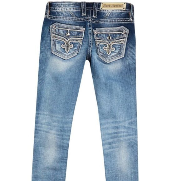 NWT! ROCK REVIVAL "KAMEA" SKINNY JEANS 28 MSRP$189 - Picture 5 of 15